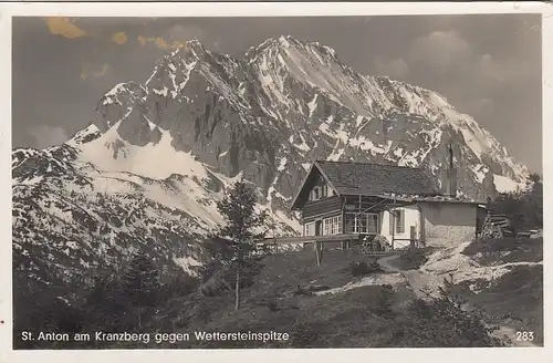 St.Anton am Kranzberg gegen Wettersteinspitze gl1940 F4074