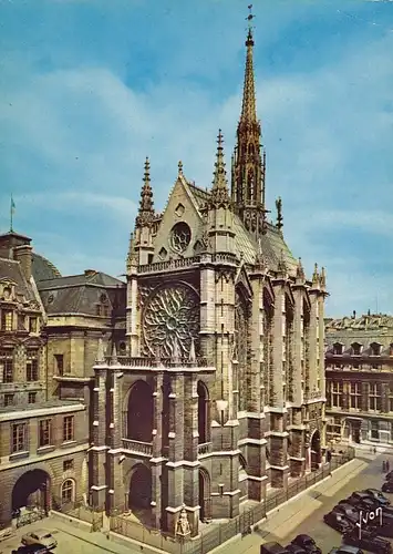 Paris, La Sainte-Chapelle ngl F4719