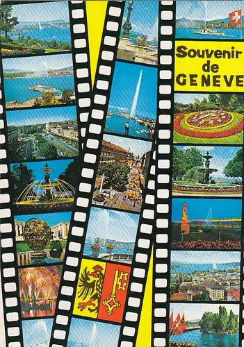 Genève, Mehrbildkarte gl1987 F4148