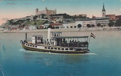 Pozsony, Pressburg, Várhegy, Schlossberg, "Orszachaz" gl1914 F4785