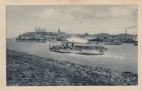 Bratislava, Pressburg, Panorama glum 1930? F4793