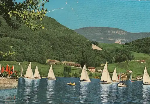 Kalterer See an der Südtiroler Weinstraße glum 1960? F4181