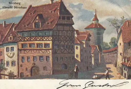 Nürnberg,Albrecht Dürer-Haus ngl F2078