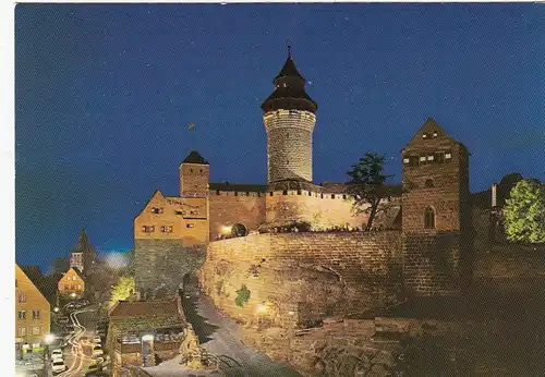 Nürnberg, Blick zur Burg ngl F2874