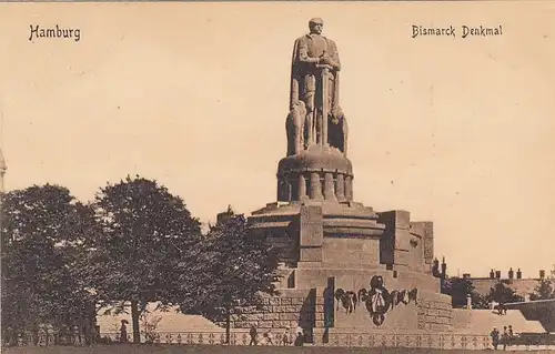 Hamburg, Bismarck-Denkmal ngl F5422