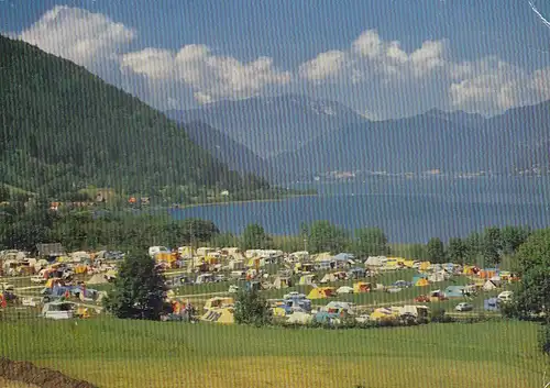 Ossiach, Kärnten, Terrassen-Campingplatz glum 1960? F4223