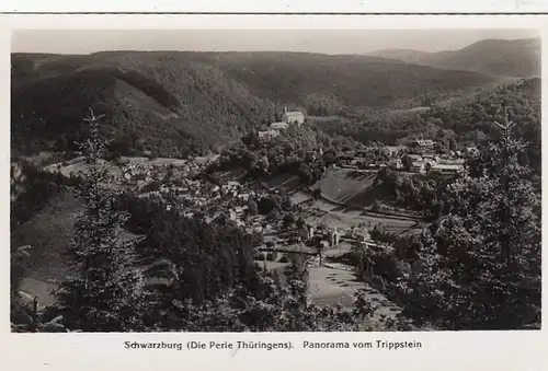 Schwarzburg im Thür.Wald, vom Trippstein ngl F2495