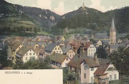 Fünftälerstadt Geislingen (Steige), Panorama ngl F2200