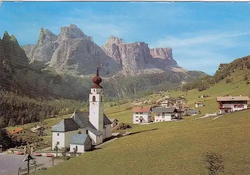 Dolomiti, alta val Badia, Colfosco verso il Gruppo Sella gl1975 F4308