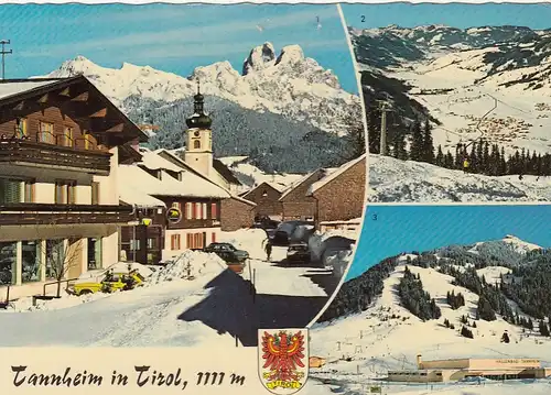 Tannheim in Tirol, Mehrbildkarte gl1982 F4314