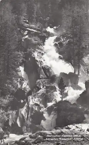 Thermalbad Hintertux im Zillertal, "Schrauben-"Wasserfall ngl F8794