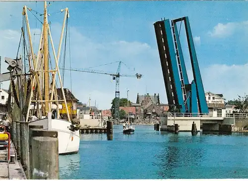 Husum, Nordsee, Klappbrücke ngl F6239