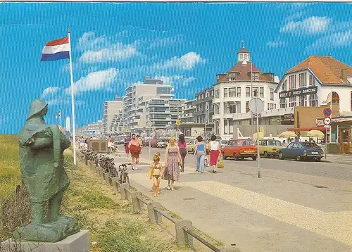 Noordwijk an Zee, Kon.Wilhelmina Boulevard gl1982 F4365