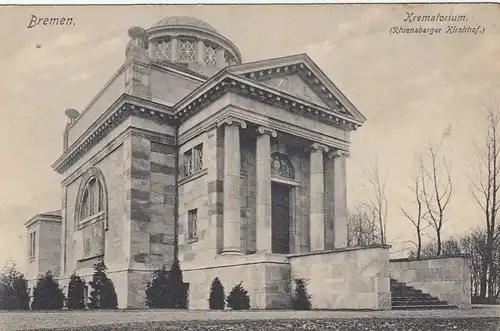 Bremen, Krematorium (Rhiensberger Kirchhof) ngl F8284