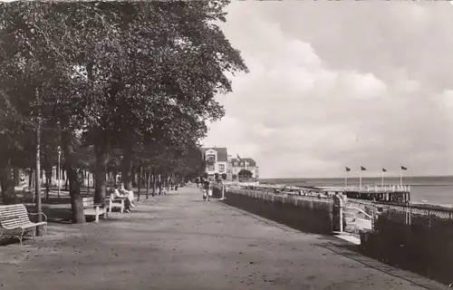 Nordseeheilbad Wyk auf Föhr, An der Promenade gl1956 F6303