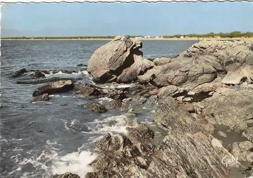 Saint-Brevin (L.-Atl.) Le Pointeau, Rocher de l'Ours gl1961 F4445