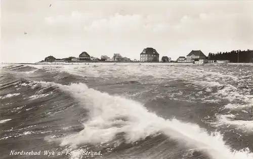 Nordseebad Wyk auf Föhr, Strand ngl F6327