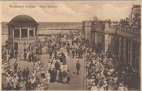 Nordseebad Borkum, Beim Konzert ngl F8887