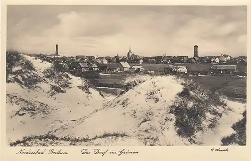 Nordseebad Borkum, Dorf im Grünen ngl F8897