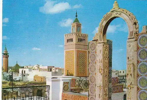Tunesien, Tunis, Terrasse du Palais d'Orient ngl F4490
