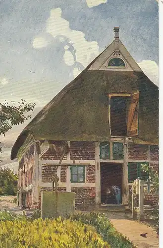 Neuengamme, Kleiner Katen Baujahr 1734 ngl F5738