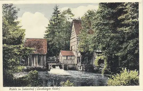 Sodersdorf, Lüneburger Heide, Mühle ngl F5828
