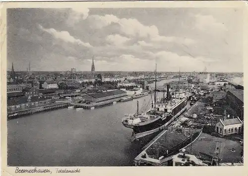 Bremerhaven, Totalansicht ngl F8497