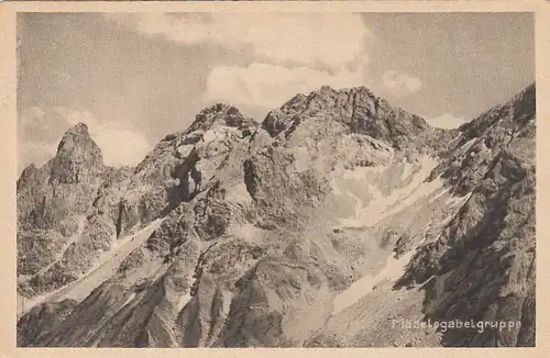 Mädele-Gruppe, Bockkarscharte, Allgäuer Alpen gl1924 F4607