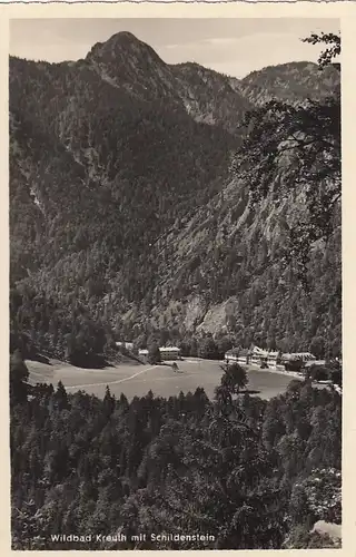 Wildbad Kreuth, mit Schildenstein ngl F2584