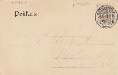 Sächs.Schweiz, Teufelsküche im Uttewalder Grund gl1903 F2983