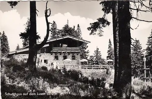 Schutzhaus auf dem Lusen im Bayer.Wald ngl F2989