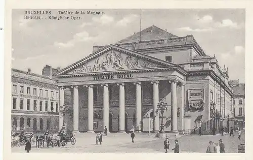 Bruxelles, Théâtre de la Monnaie ngl F9140