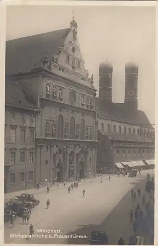 München, Michaelskirche und Frauentürme ngl F4751