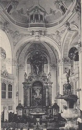 Hamburg, Altar und Kanzel der St.Michaelskirche ngl F2638