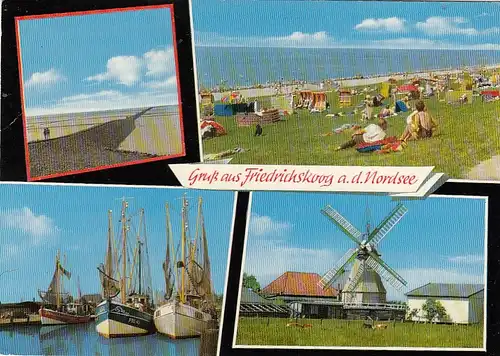 Friedrichskoog a.d.Nordsee, Mehrbildkarte ngl F6144