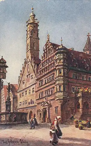 Rothenburg o.T., Rathaus ngl F2657