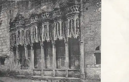 Furness Abbey, the sedilia gl1950 F2727