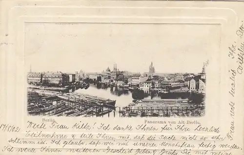 Berlin, Panorama von Alt-Berlin gl1902 F6755