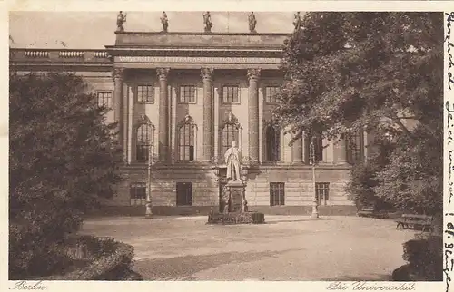 Berlin, Die Universität gl1932 F4843