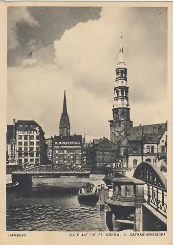 Hamburg, St.Nikolai- und Katharinenkirche ngl F5542