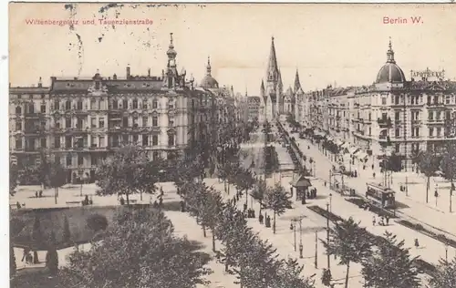 Berlin, Wittenbergplatz und Tauentzienstrasse gl1909 F6766