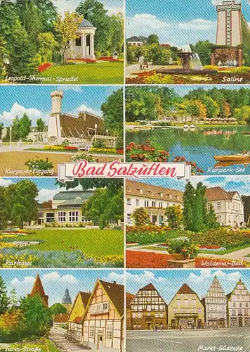Bad Salzuflen, Mehrbildkarte gl1972 F6786