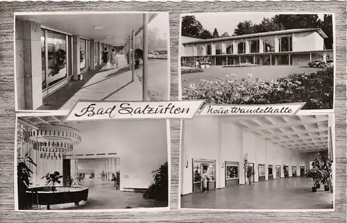 Bad Salzuflen, Mehrbildkarte neue Wandelhalle ngl F6796