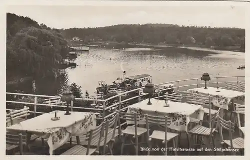 Berlin-Wannsee, Haus Alsenbrück, Blick v. d.Terrasse auf Stölpchensee gl1931 F4901