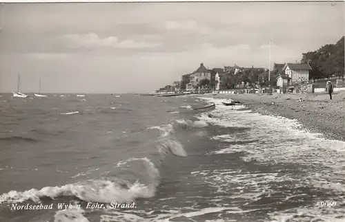 Nordseebad Wyk auf Föhr, Strand ngl F6325