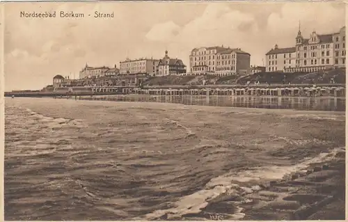 Nordseebad Borkum, Strand ngl F8886