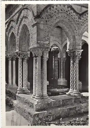 Monreale, Fontana del Chiostro ngl F2861