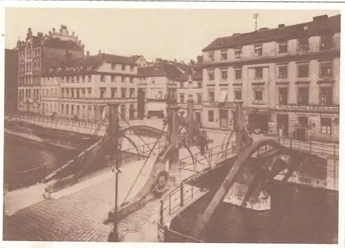Berlin, Jungfernbrücke, Friedrichsgracht 1904 ngl F6844