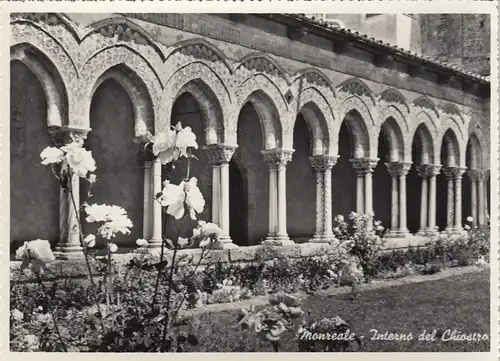 Monreale, Interno del Chiostro ngl F3267