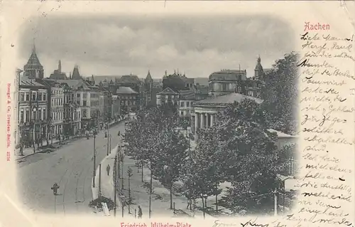 Aachen, Friedrich Wilhelm-Platz gl1901 F9416